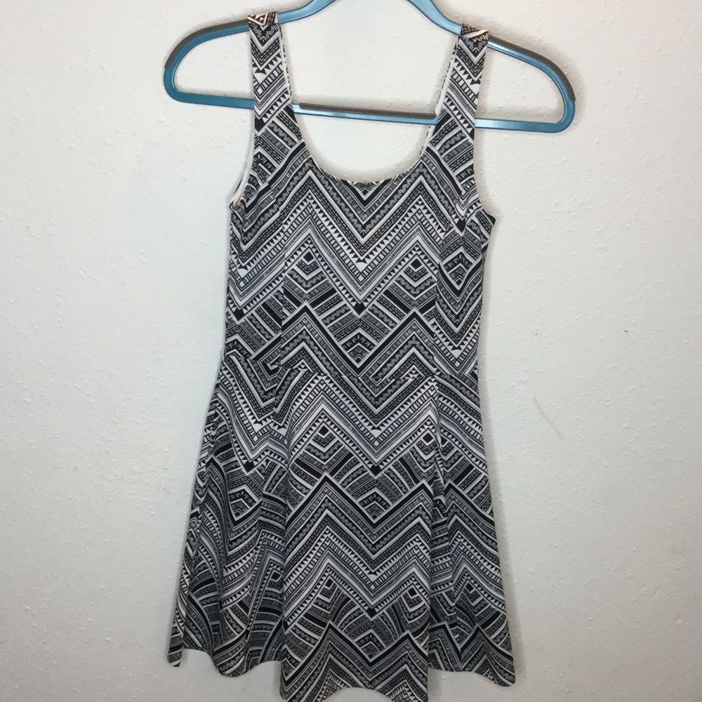 Black and White Dress